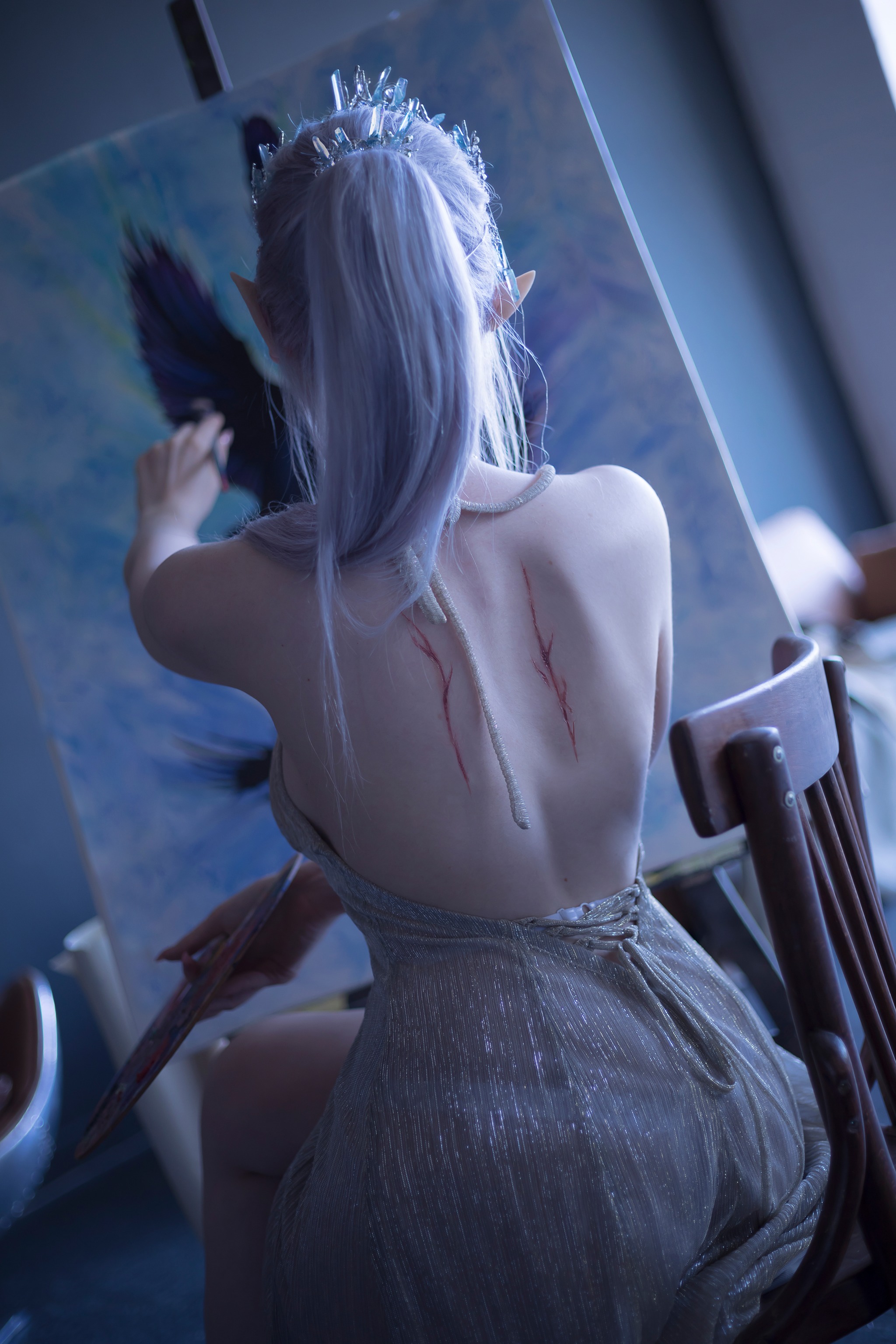 Sayathefox - NO.033 Ice princess[25P]-XikXak